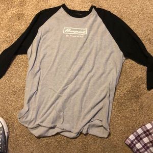 Men’s ampeg Bass baseball T-shirt